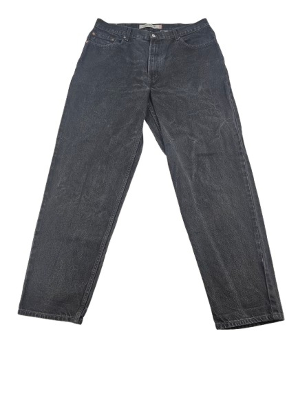 VTG Y2k Levi's 560 Comfort Fit Jeans Men"s 38x34 Black Denim Loose Tapered Pants